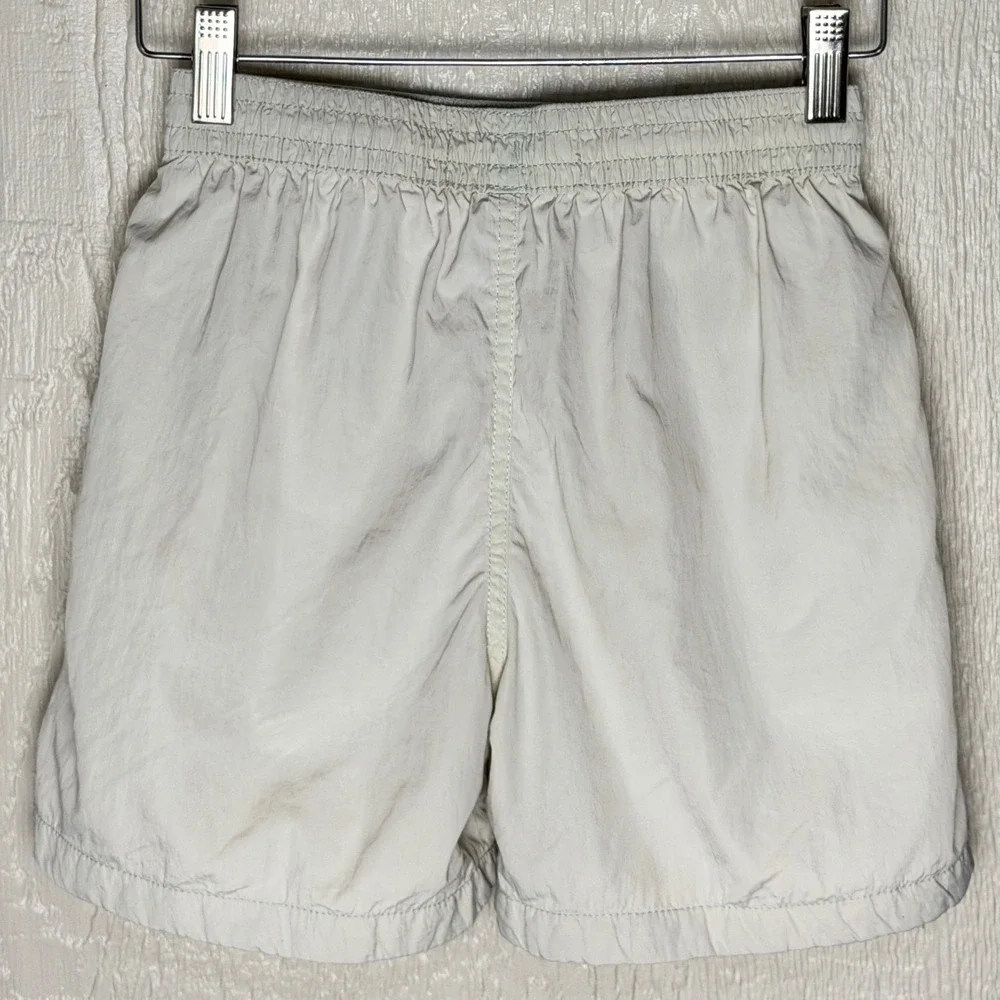 Abercrombie Kids Tan Nylon Swim Trunks Shorts Size 9/10 Regular